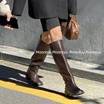 Сапоги женские Mooreyu Atelier, коричневый - фото 2