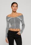 Кардиган FELICIOUS OFF SHOULDER, Grey - фото
