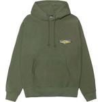 Кросс-дот худи Stussy, черный - фото 5