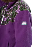 Флис Salewa Eagle Anniversary full zip, фиолетовый - фото 8