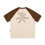 Футболка унисекс WAITINGWAVE, абрикос - фото 5