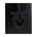 Кожаная сумка-шоппер Carrie Pinko, черный - фото 3