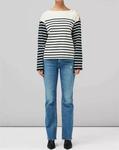 Топ rag & bone, цвет ivory stripe - фото 2