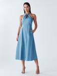 Миди платье BWLDR Alora, Light blue - фото 7