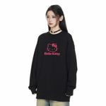 Худи HelloKitty Hello Kitty SS25 Unisex Sanrio, черный - фото 11