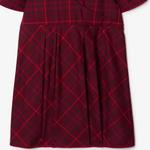 Платье детское Burberry, темно-красный - фото 4