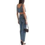 Женские джинсы PRADA, цвет Blue - фото 3