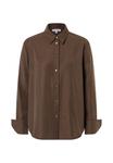 Блуза More & More Button-down blouse, Espresso Brown/Brown - фото 4