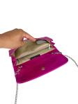 Клатч collezione alessandro Eleganz, фуксия - фото 3