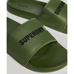 Шлепанцы Superdry Tarp Vegan, зеленый - фото 3