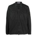 Куртка overshirt 'black' Stone Island, черный - фото
