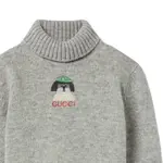 Детский свитер GUCCI, серый - фото 6