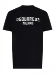 Футболка с логотипом Dsquared2, черный - фото