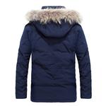 Пуховик унисекс Jeep Spirit, синий - фото 2