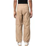 Эластичные брюки с широкими штанинами MSGM, бежевый - фото 6