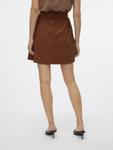 Мини юбка VERO MODA, Brown - фото 4