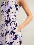 Платье Petite Shauna без рукавов с цветочным принтом Hobbs, Multi - фото 3
