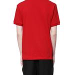 CDG Play Унисекс поло розовое - фото 5