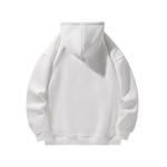 Свитшот Unisex LIGHTNING MONSTER, белый (с флисовой подкладкой и утепленный) - фото 5