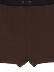 Шорты в рубчик ENTIRE STUDIOS, коричневый - фото 3