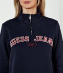 Толстовка Guess Jeans Regular Fit с молнией, синий - фото 4