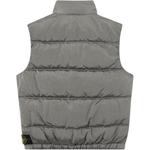 Жилет с нашивкой компас STONE ISLAND, серый - фото 3