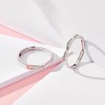 SOFTDORA 925 silver набор с diamonds кольца unisex - фото 5