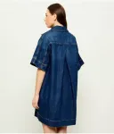 Джинсовое платье C_POLO Boss Orange, темно-синий - фото 3