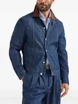 Джинсовая куртка Brunello Cucinelli, синий - фото 3