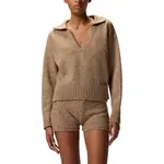 Свитер с отделкой из страз Nibani PINKO, розовый - фото 4