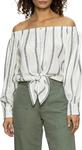 Топ Sanctuary Ballet Tie Top, цвет Stripe - фото