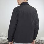 Стеганая куртка мужская черная Adidas, черный - фото 4