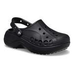 Женские клоги Baya platform Crocs, Black - фото
