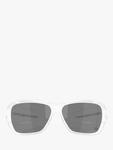 OO9492 унисекс прямоугольные солнцезащитные очки Oakley, Matte Clear/Grey - фото 6