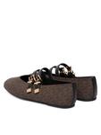Балетки Rowen Flex Ballet 40R6RWFP1B Michael Michael Kors, коричневый - фото 3