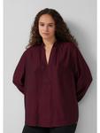 Блузка в цвете 39W0_bordeaux QS - фото 6