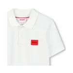 Поло с коротким рукавом HUGO G01186, белый - фото 3