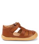 Кожаные сандалии speed me up Petit Nord, коричневый - фото 3