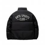 ANTA Куртка пуховая мужская базовая черная, Basic Black - фото