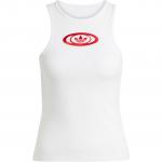 Майка-алкоголичка Adidas Originals, белый - фото