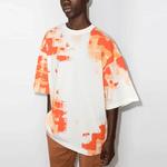 Футболка brush stroke t-shirt 'rich orange' A-Cold-Wall*, оранжевый - фото 3
