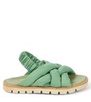 Сандалии Lisbeth Crossover PèPè, хаки - фото 4