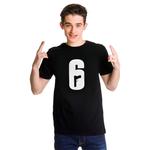 Rainbow Six Siege - Футболка с логотипом черная - фото 2