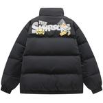 The Simpsons Пуховик унисекс «Симпсоны», Светло-синий - фото 16