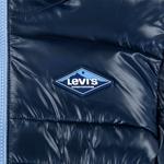 Куртка Levi´s Sherpa Lined Teen Puffer, синий - фото 4