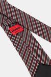 Шелковый галстук Hugo, бордовый - фото 2