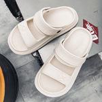 Binary Пляжные сандалии унисекс бежево-черные, цвет Black - фото 6