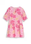 Мини-Платье с воланами Tom Tailor, Multicolor Flower Print - фото 2