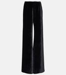 Бархатные леггинсы pat Galvan, черный - фото