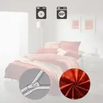 Постельное белье красное 1x 200x200 см + 2x 40x80 см Erwin Müller - фото 5